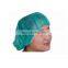 Disposable Non Woven Nurse Clip, Bouffant Mob Cap for Food/Medical