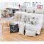 Outdoor linen material couch throw pillow covers