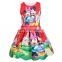2020 Sleeveless Girls Cartoon Dress Print Wholesale Children's Clothing