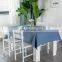 High Quality Simple Solid Color Cotton Linen Table Cloth For Dining Room Living Room Picnic Party