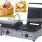 china supplier double waffle machine / industrial waffle stick maker