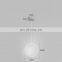 Modern LED Office Chandeliers Nordic Restaurant Lobby Exhibition Hall Industrial Wind Circle Ring Lamp