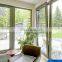 Tilt-turn anodized electrophoresis champagne colour aluminium window