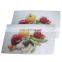 vegetable clear glass heat resistant cutting board for fruit