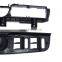 Free Shipping! Black LHD Front Left Switch Bezel+Handle Trim+Bracket For Jetta Golf Bora MK4
