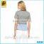 New design Two layer fashion women t shirt factory