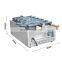 Commercial 3000W Taiyaki Fish Waffle Maker With Ice Cream