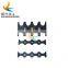 Duct Bank Spacers  tubing separators / CNC plastic pipe spacers / HDPE block spacer Duct Bank Spacers for pipe