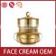 Cosmeceutical OEM Herbal Facial Moisturizing Cream Golden Pearl Face Cream For Skin Whitening