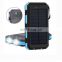 NEW Waterproof Solar Power Bank 8000mah Dual USB Li-Polymer Solar Powerbank