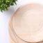 Ecofriendly 8 inch disposable round plates biodegradable Party wood Utensils