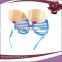Ball double layer funny plastic color women sexy breast shape eye glasses