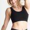 Ladies' santoni seamless knit quick dry & wicking cross back high support sports bra.