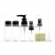 Portable 7Pcs/Set Transparent Plasic Travel Kit Make Up Refillable 30Ml & 60Ml Pet Spray Bottles For Perfumes Perfume Bottle