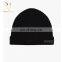 Black Color New ArrivaL Cashmere Knitted Winter Hats