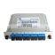 Best selling plug shell v-groove rack mount 1*32 price 1x4 fiber plc sus splitter