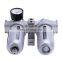 Two Unit SFC Series Air Source Treatment Pressure Standard Water Trap Lubricator Combination Air Filter Regulator