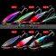 Amazon 7/10/15/20/30g  Fetaher Treble Hooks Colorful In Stock Lead Jig Hook slow jigging lure