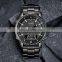 New Skmei Wholesale 1898 Stainless Steel Men Chronograph Analog Digital Wrist Watches