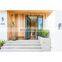 Antique design high quality timber entry pivot doors for house