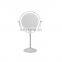 K&B fashion desktop led light makeup mirror round makeup mirror with stepless adjusted function