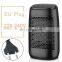 YND-1200S Electric Air Heater 1200W Household Bathroom Mini Space Heater with Buttons Control