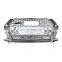 Front grill for Audi Q3 modification grille change to SQ3 style auto spare part Chrome silver black new style grill 2016-2019
