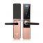 Waterproof wifi glass camera digital electronic smart door lock for aluminium door