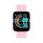 fitness tracker blood pressure oxygen y68 d20 smartwatch smart watch