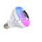 E27 Base RGB Colorful Home Music Bulb Speaker Recessed LED Music Bulb