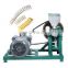 High efficiency mini type 4-5.5kw/6-8HP corn puffing rice snack Extruder machine rice / corn granule hot air puffer