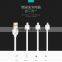 Both for iPhone and Android TOTU 3 in 1 Fast Charging Flat Usb Cable