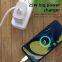 EU Mobile Phone Wall Type C Fast Charger Cable Adapter 25W PD Charger For Samsung Charges
