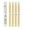 Wholesale Sale Natural Bamboo Color Disposable Environmental Chopsticks Packed in Paper Wrapper