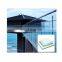 Custom Size Tempered Building Glass Handrail Balustrade Glass Tinted Railing Frameless Door Glass