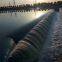 Water inflatable rubber dam