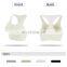 New Arrival Front Zip Sports Quick Dry Gym Bras Women Racer Back High Impact Yog Tops
