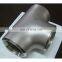 A403 WP316 Butt Weld Pipe Fittings SCH40 SCH80 Reducing carbon steel tee