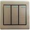 Aluminium Panel panel 10A 1gang 1way wall switch for light