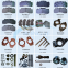Chinese buses spare parts brake system caliper brake pad and rotor or disc bus brakes lining