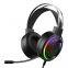 Custom designed FV-G99 wired glow gaming headset noise-canceling music computer headphone with mic