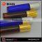Wholesale empty cosmetic 10ml cobalt blue glass roll on bottle