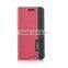 twin color pu leather case for HTC M9, for HTC smart case