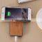 Three coil transmitter wooden wireless transmitter /qi wireless charger