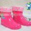 Children boots cute cartoon slip water shoes boots