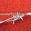 1.6 mm 2.1mm 2.5mm electric / hot dipped barbed wire
