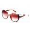 Fashion metal flower parts ladies sunglasses