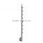 Fascia Mount Stainless Steel Crossbar Railing Posts 36"