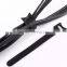 Black Reusable Back to Back Hook And Loop Wire Cable Tie