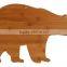 Popular animal shaped wood cutting board with all kinds of designs